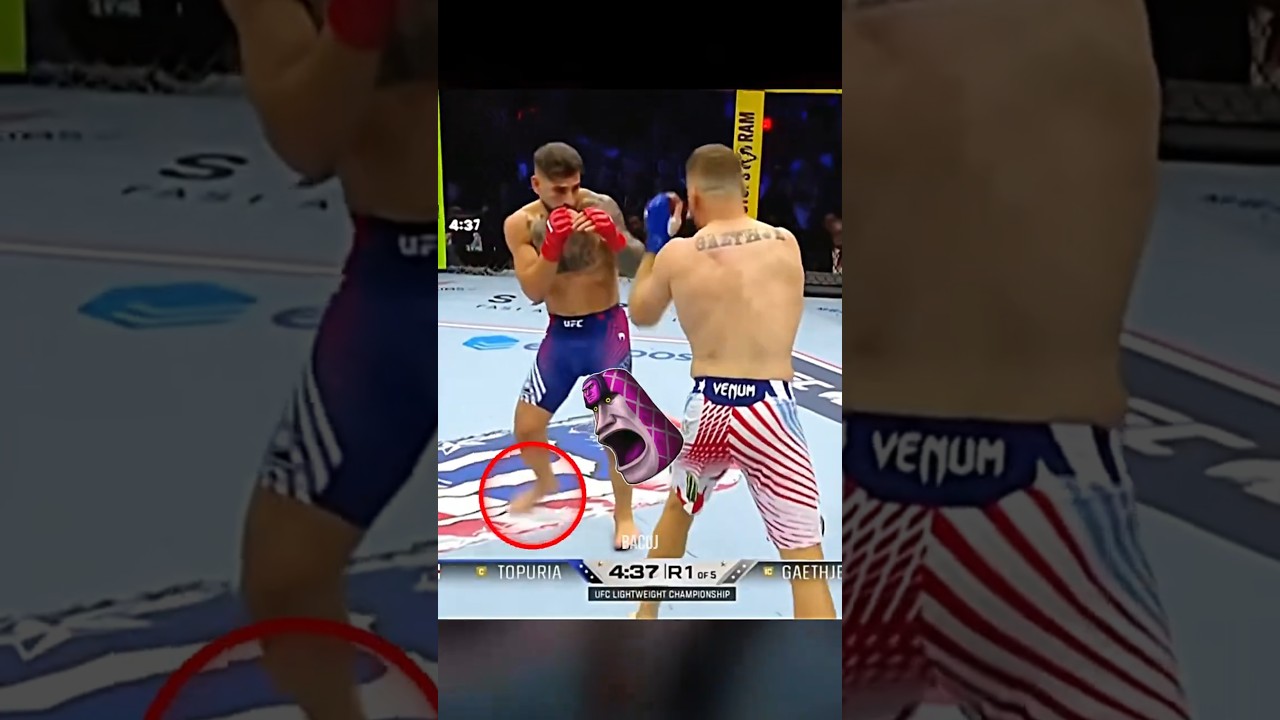 ¿La Fractura Ilia Topuria? 🤔🥊 #ufc