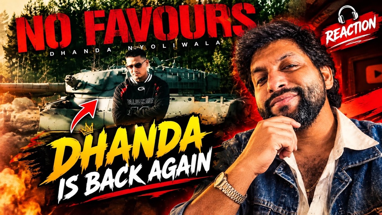 DHANDA NYOLIWALA - NO FAVOURS 🔥 | CRAZY REACTION 😱 | Dhanda Is Back Again! | Reaction By RG