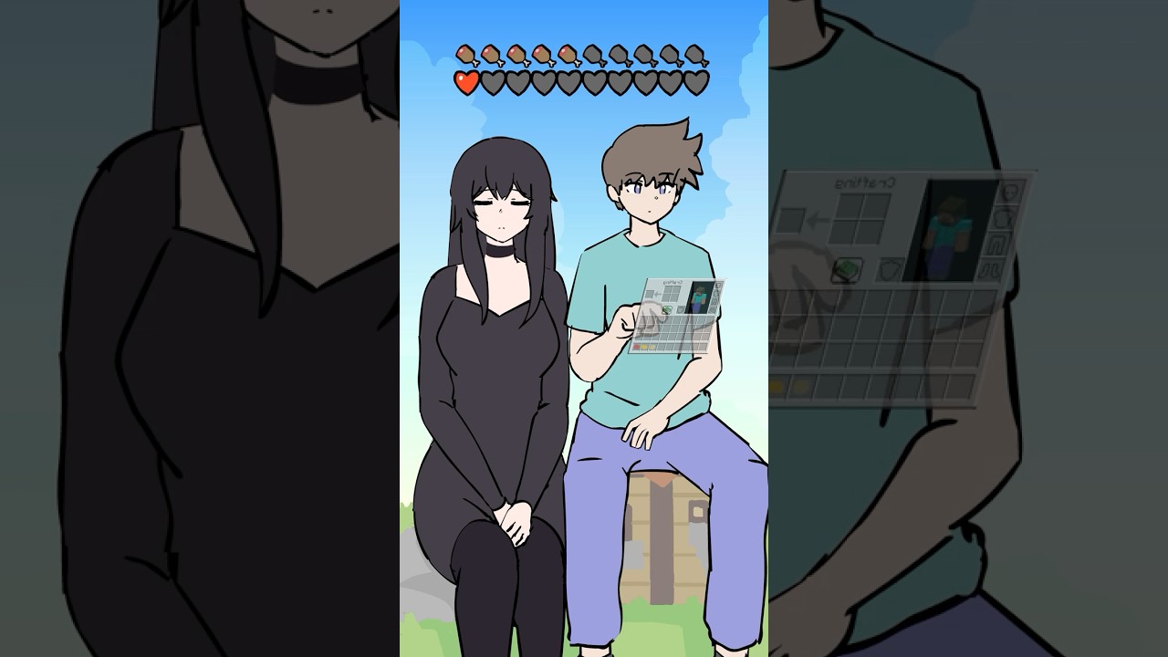 Enderman takes a nap
