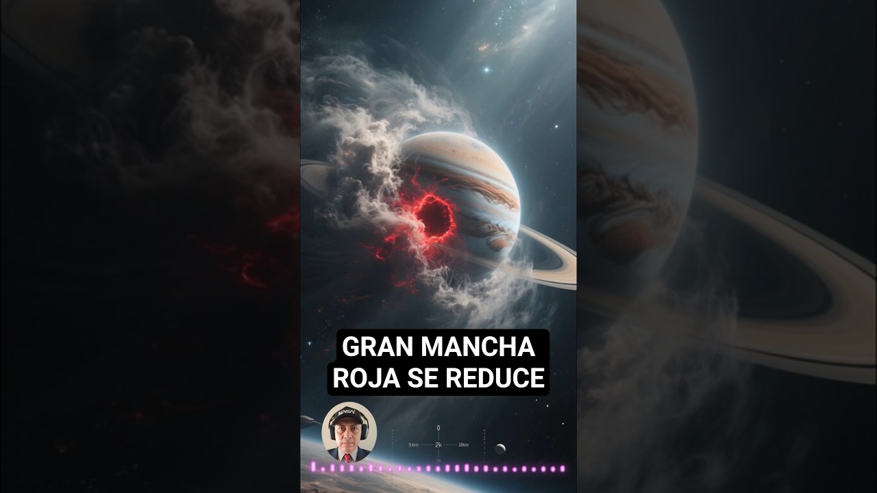 Durante siglos dominó Júpiter, pero ahora la Gran Mancha Roja se reduce cada década