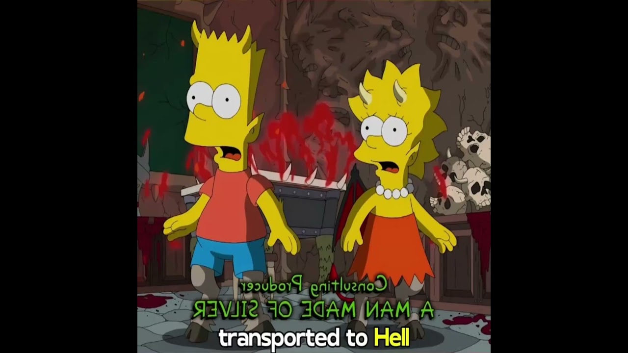When Lisa and Bart's Classmates Are All Demons #thesimpsons #simpsons #cartoon #shortsfeed