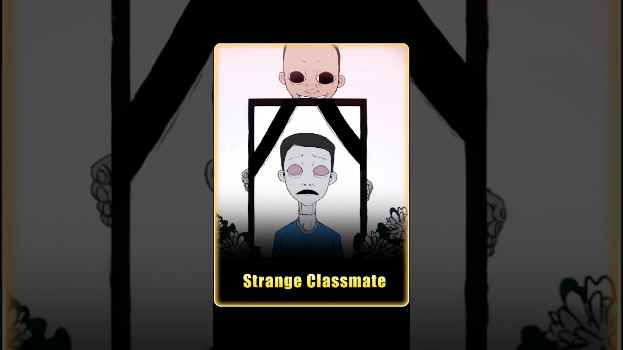 The Strange Classmate #foryou #shorts #animation