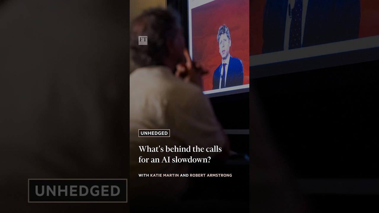 What’s behind the calls for an AI slowdown? | FT #shorts