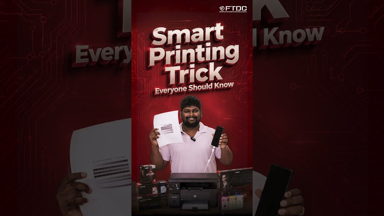 Print From Android Without WiFi or Bluetooth?! 😳🖨️ #reelsindia #trendingshorts