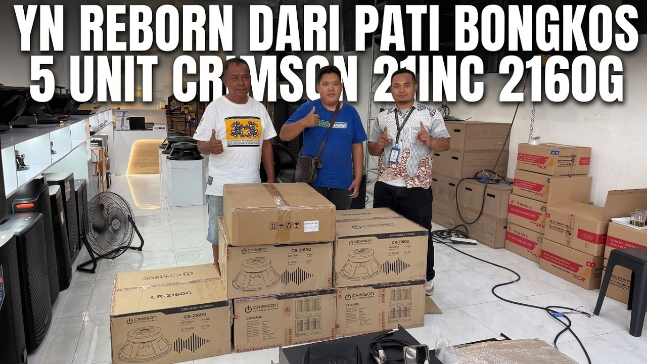 YN REBORN PATI beli speaker 21 inc CRIMSON CR2160G