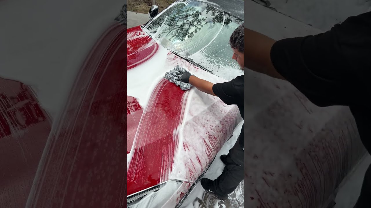 FOAM FRIDAY ❤️ #chemicalguys #exterior #bmw #viral #diy #trending #detailing #foam #shorts