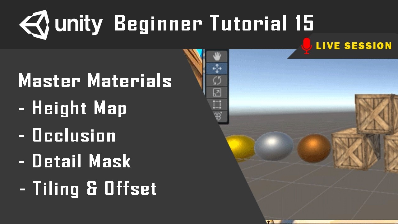 Unity Materials Part2 | Advanced Properties | Tutorial 15 | Live Session