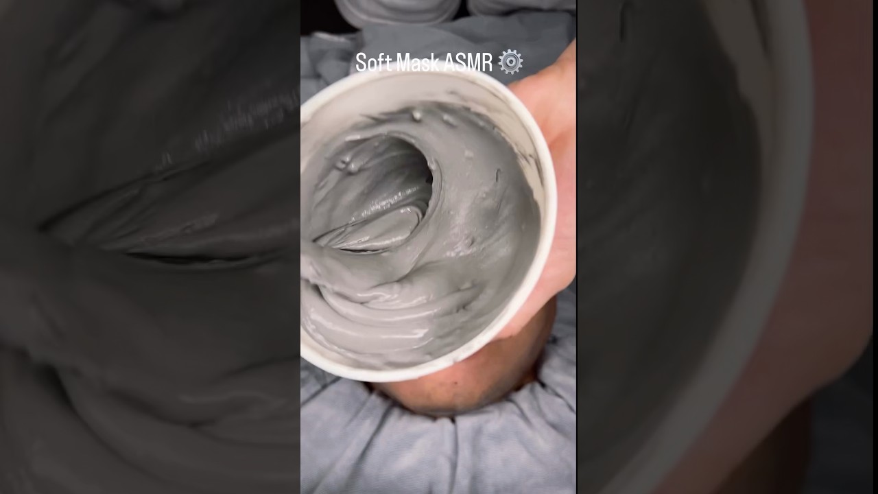 ASMR soft mask#asmr#asmrsounds #asmrvideo#skincare#daily#shorts #short #viral #viralvideo #relaxing