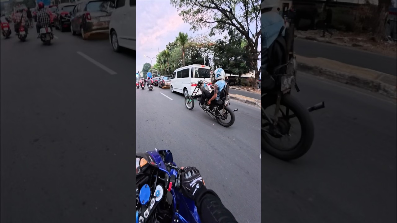 KEJADIAN LUCU DI BANDUNG❗️❗️MOTOR APA INI WEY WKWK