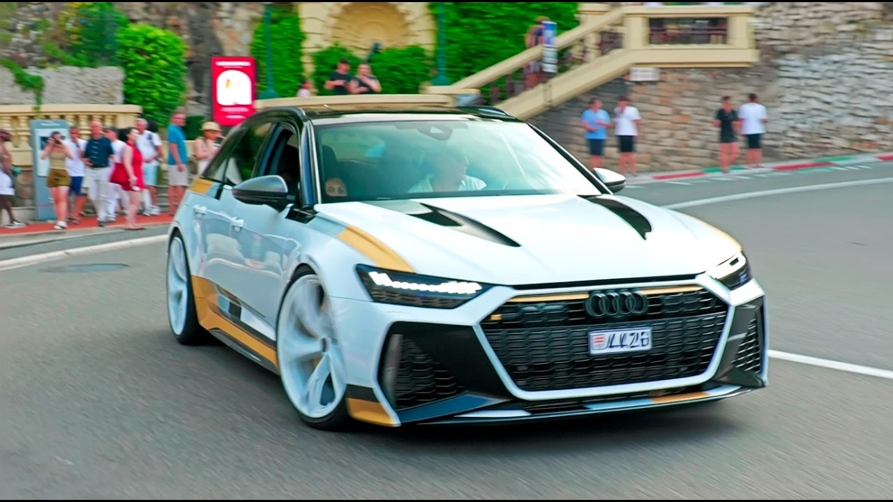 Supercars in Monaco Ep6 - RS6 GT, Monza SP2, Ultimae, Gintani Aventador SV, SLR 722S, Murciélago