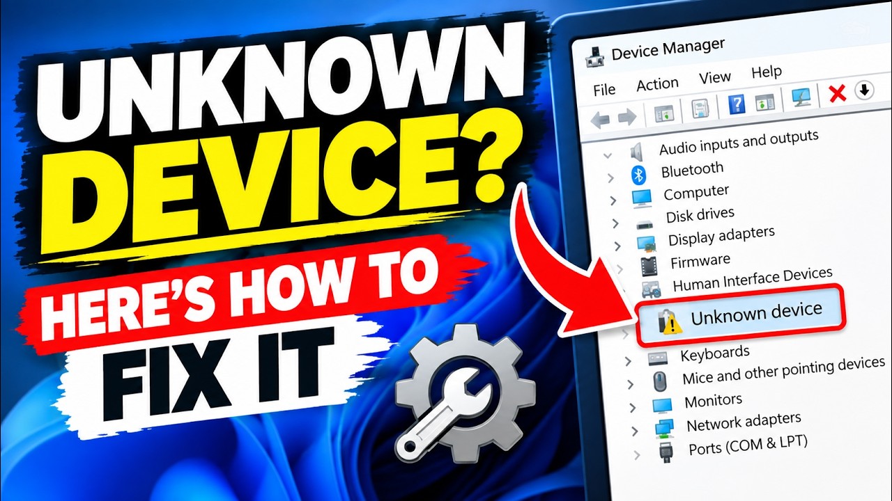 Unknown Device? Here's How to Fix It
