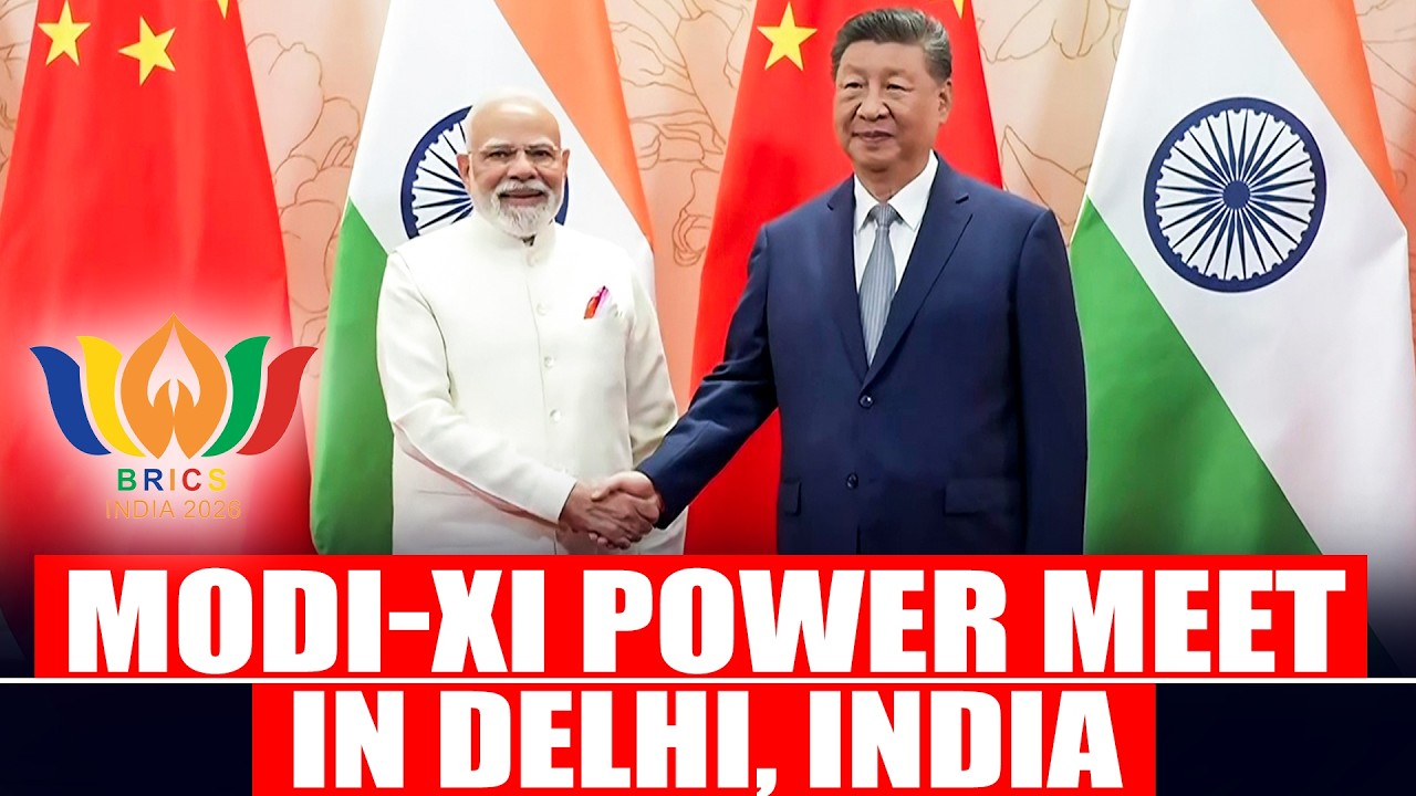 LIVE:PM Modi-Xi Jinping crucial talks in Delhi amid  India-China Border Row I BRICS I Trade ties
