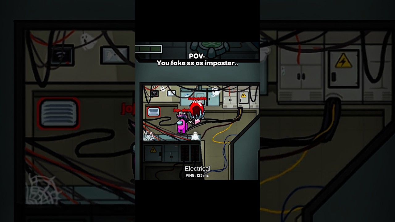 POV: You fake ss as imposter #amongus #fyp #viral #crewmate #imposter