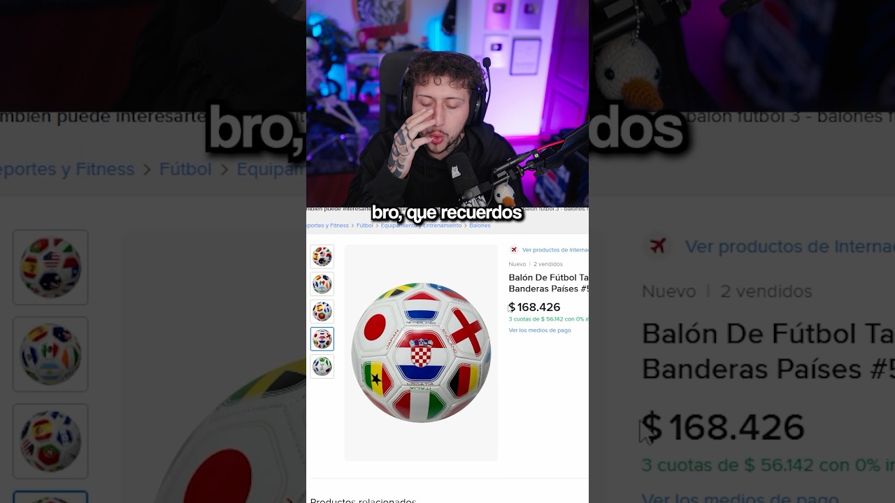 Toca ponernos en modo fútbol ⚽️ y que mejor que con MercadoLibre 🔥🙂‍↕️ fácil y rápido