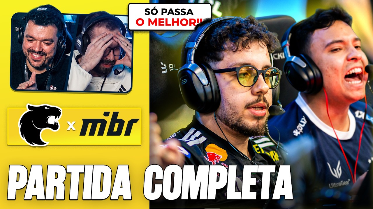 QUEM CONTINUA NO CAMPEONATO? - FURIA x MIBR - PARTIDA COMPLETA - STARLADDER BARCELONA 2026
