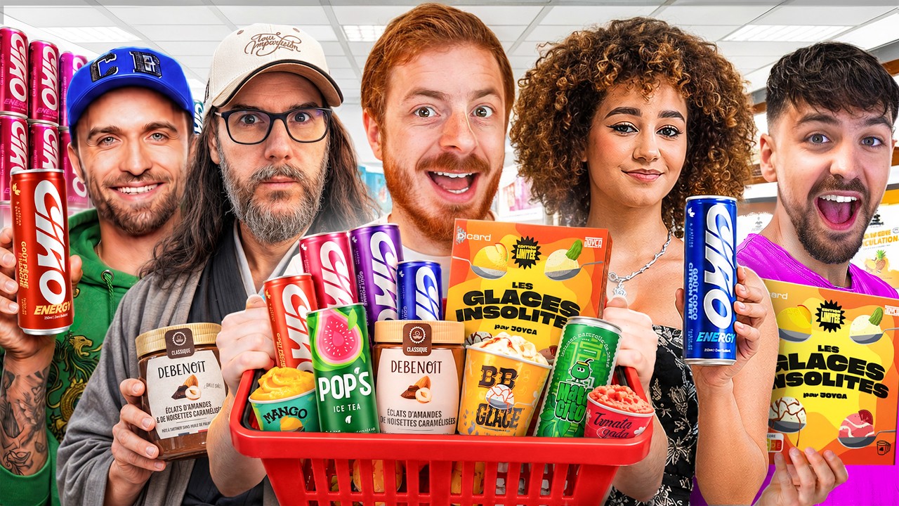 j'ai acheté les nouveaux PRODUITS de YOUTUBEURS !