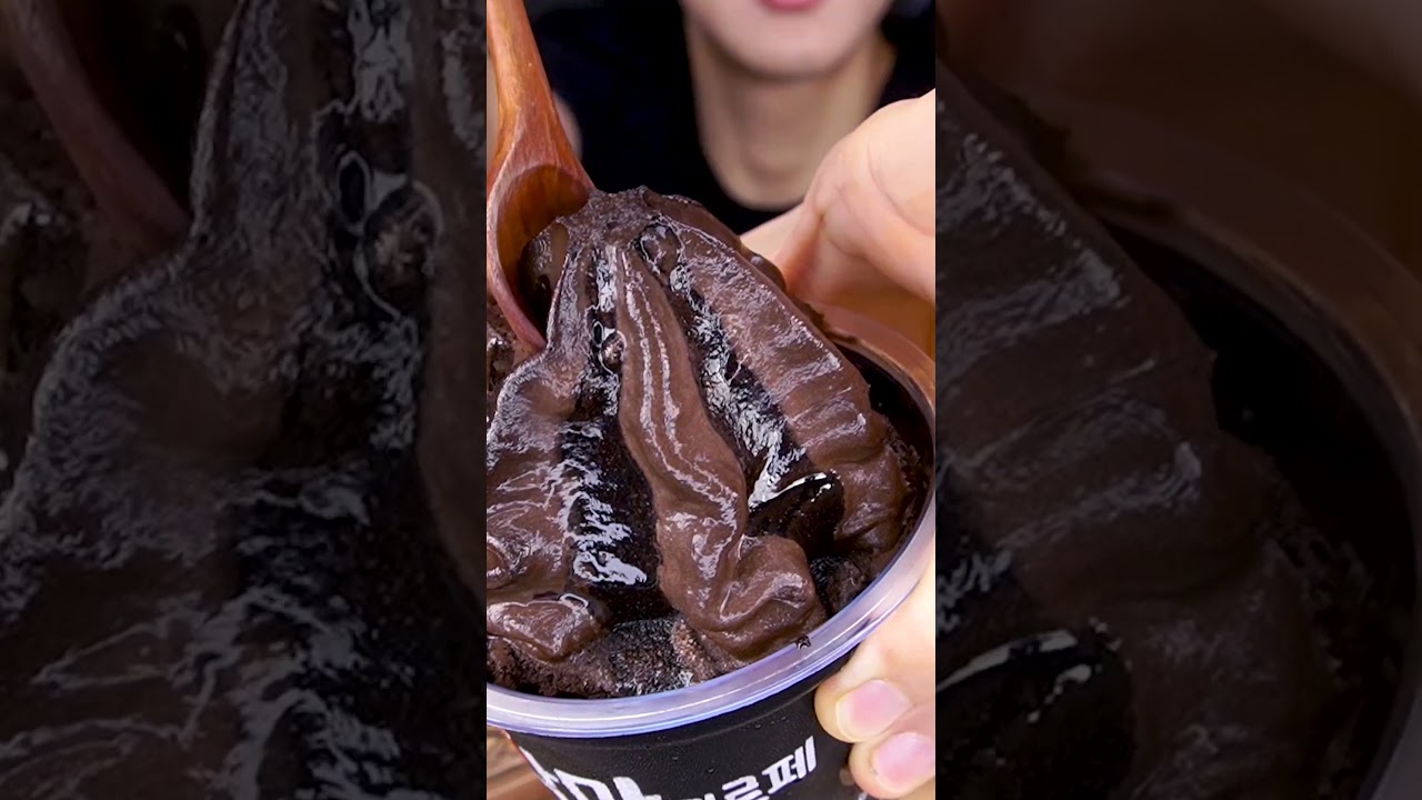 ASMR MALTESERS CHOCOLATE CAKE MAGNUM ICE CREAM NUTELLA DESSERT MUKBANG초콜릿 먹방チョコレート 咀嚼音 EATING SOUNDS