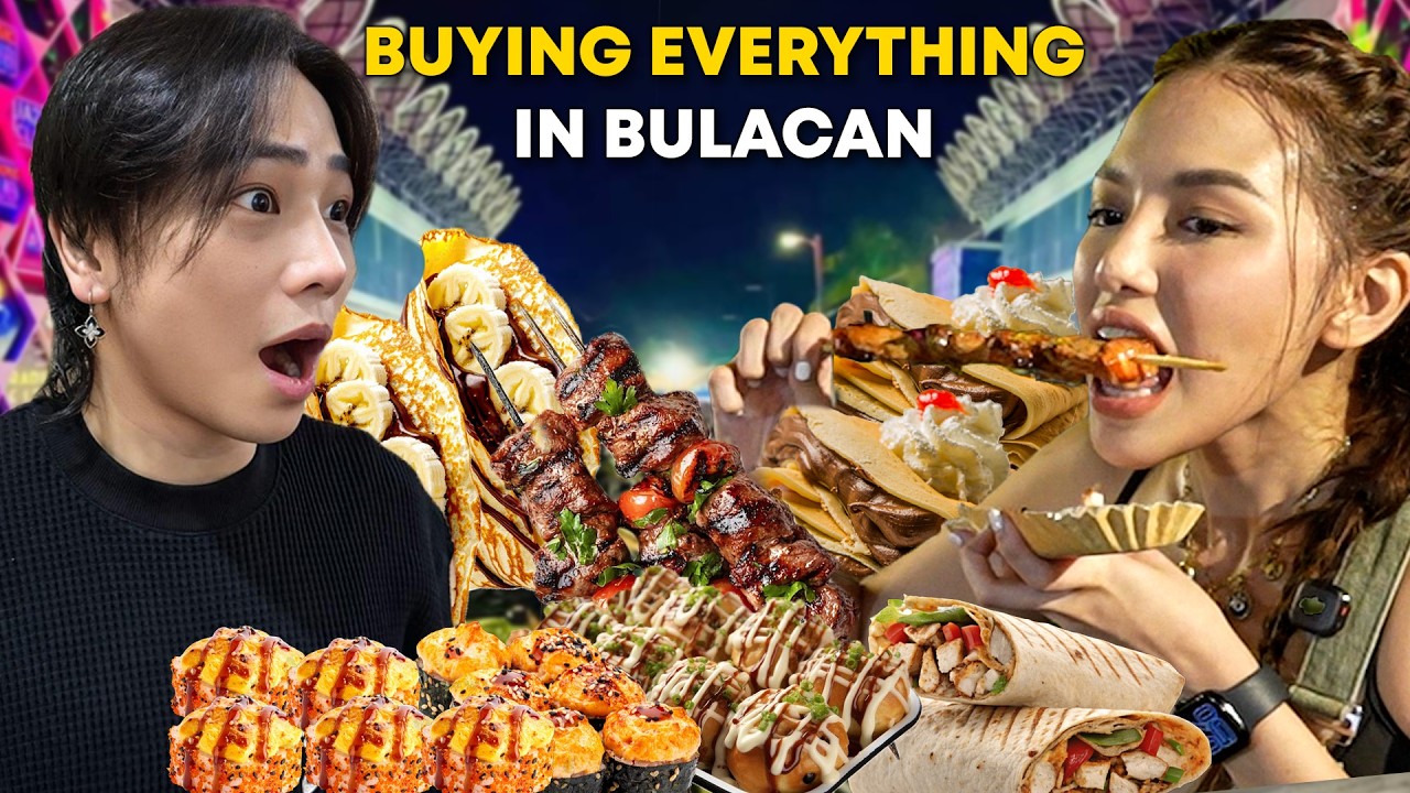 BUYING EVERY STREETFOOD IN BULACAN (Central Plaza Food Park)