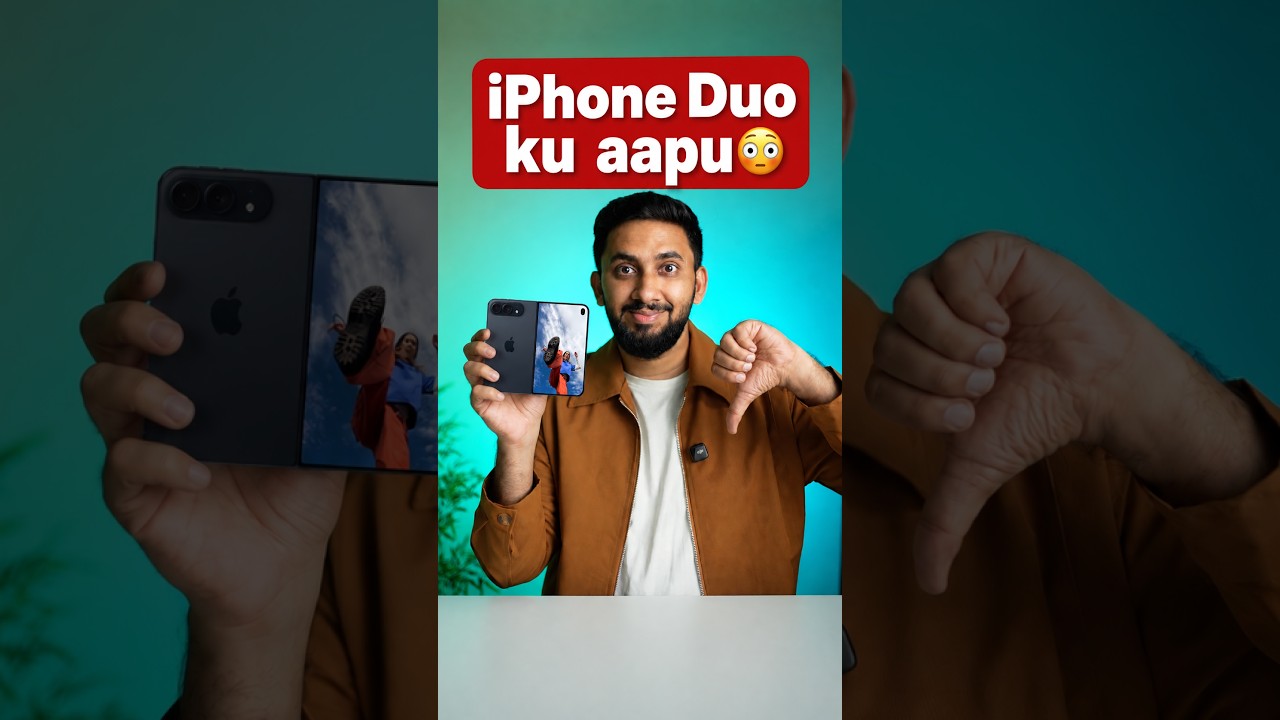 Apple iPhone Duo ku aapu vacha @IShowSpeed😳 Apple CEO ku allu vitruchu😨