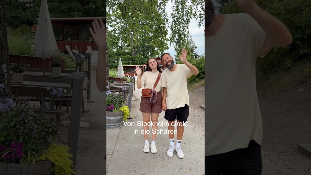 Von #Stockholm direkt in die #Schären 🇸🇪⛴️ #schweden #reisetipps