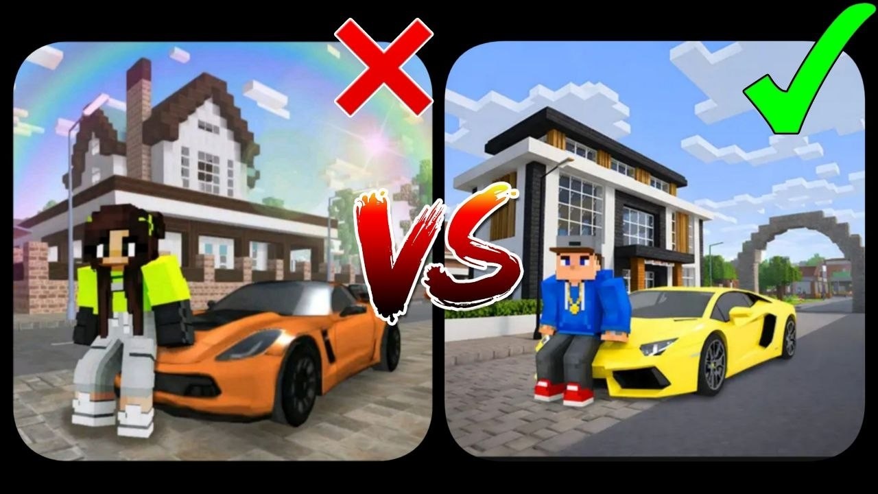 School Party Craft VS Craft Hunters: Master Building