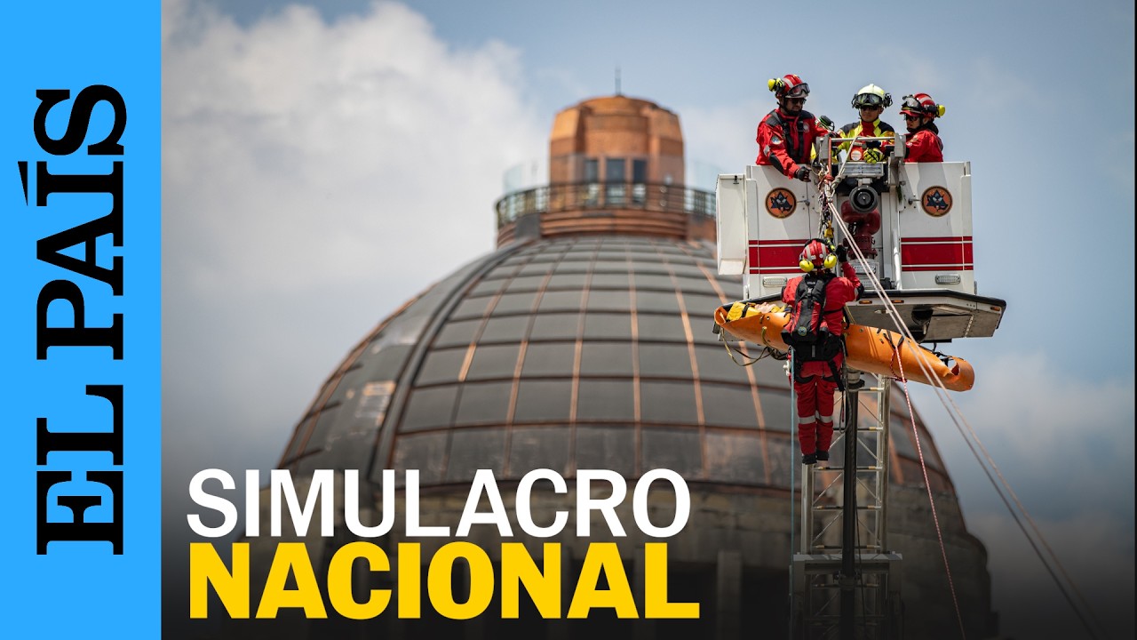 Así se vivió el SIMULACRO NACIONAL  2026 en MÉXICO | EL PAÍS
