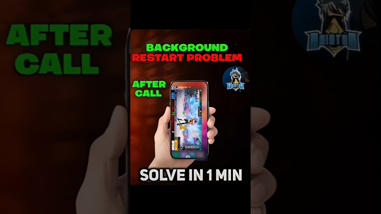 🔥 Free Fire में Call उठाते ही Game Restart होता है? 😱 ये Trick करो! #FreeFire #GamingTips #tech