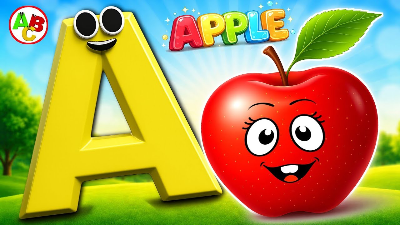 🎵 A to Z Alphabet Song  | ABC Phonics for Kids 🦄 | Fun Learning Songs | Nursery Rhymes 🌈
