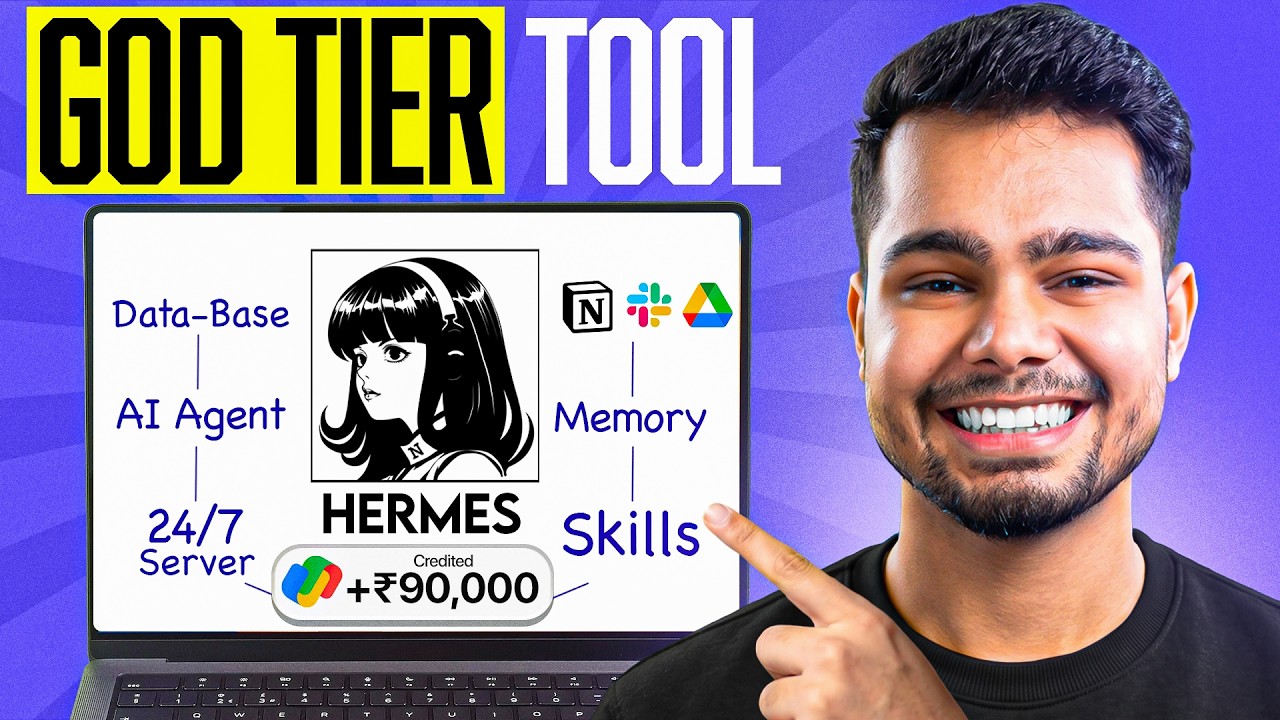 Hermes Agent fundamentals in 25 Minutes (Beginners to Pro)