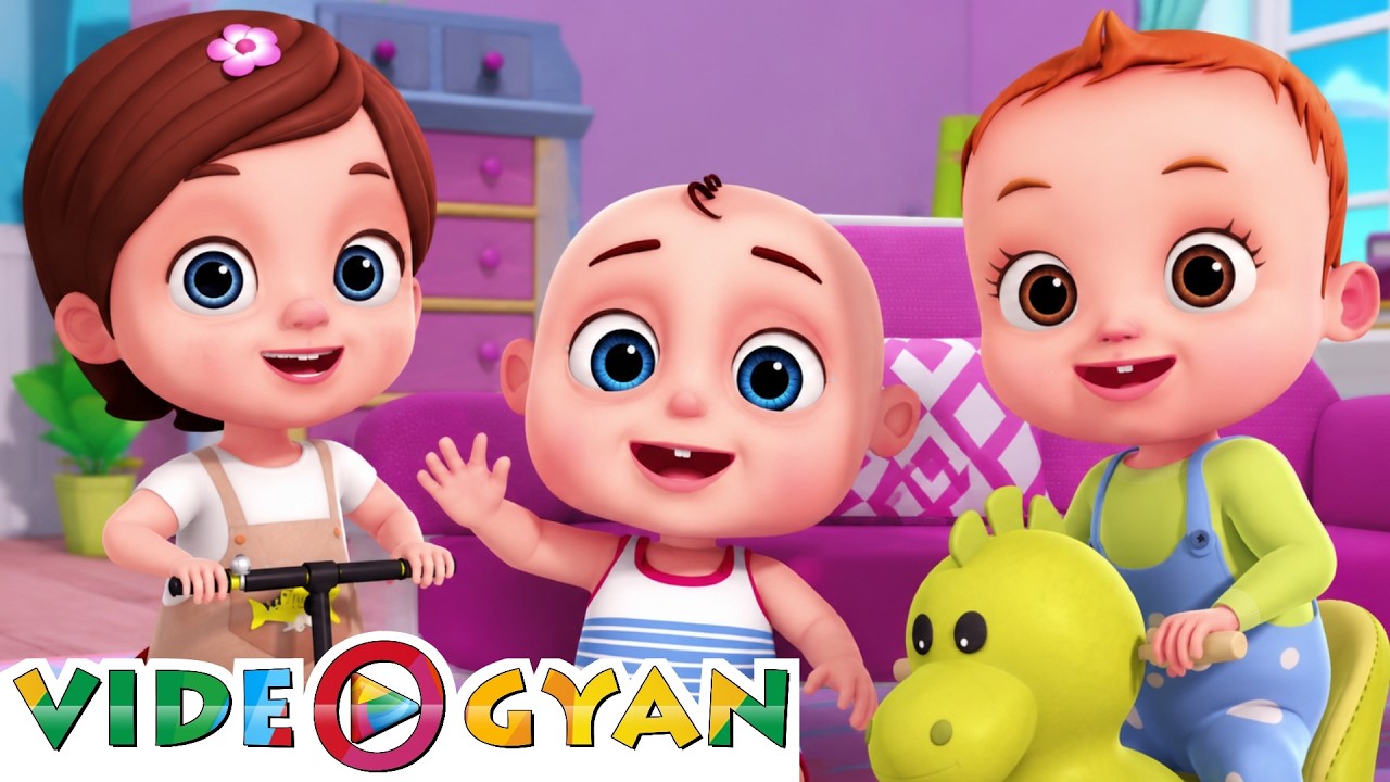 Crying Baby + More Nursery Rhymes | Nursery Rhymes for Kids | 3D Baby Songs by Videogyan