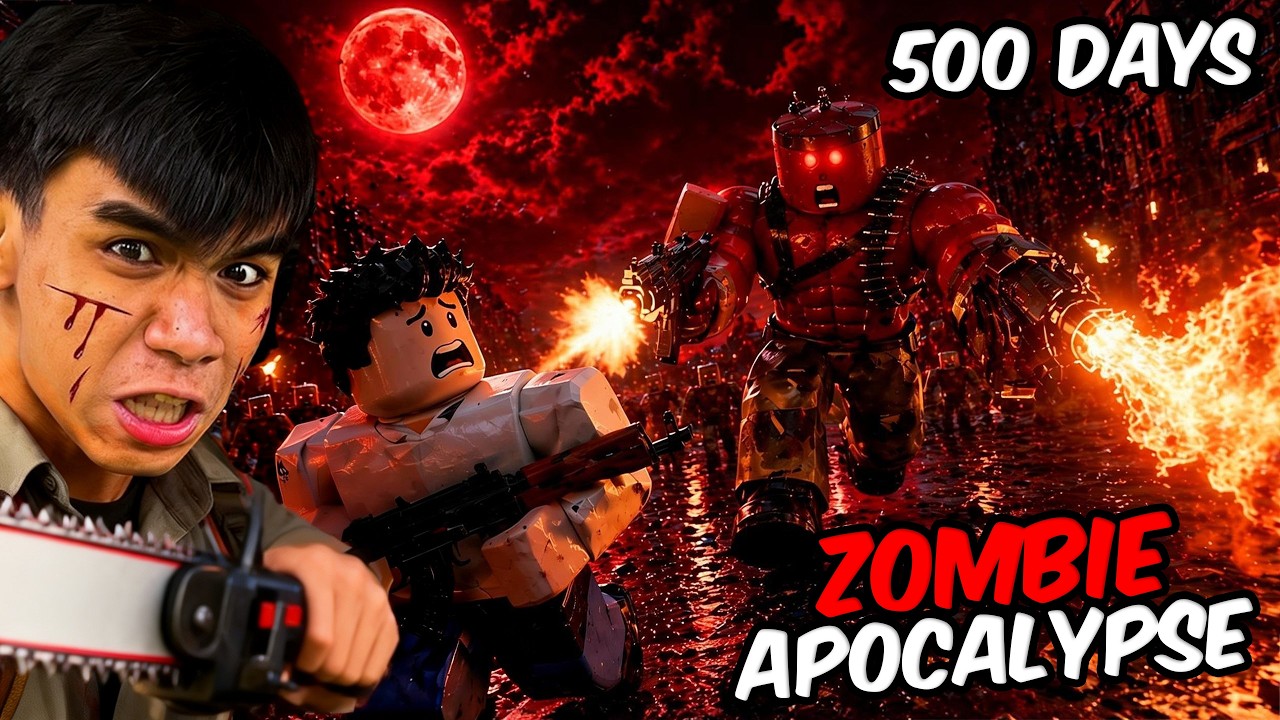 SURVIVING 500 DAYS sa ZOMBIE APOCALYPSE - Ang hirap!