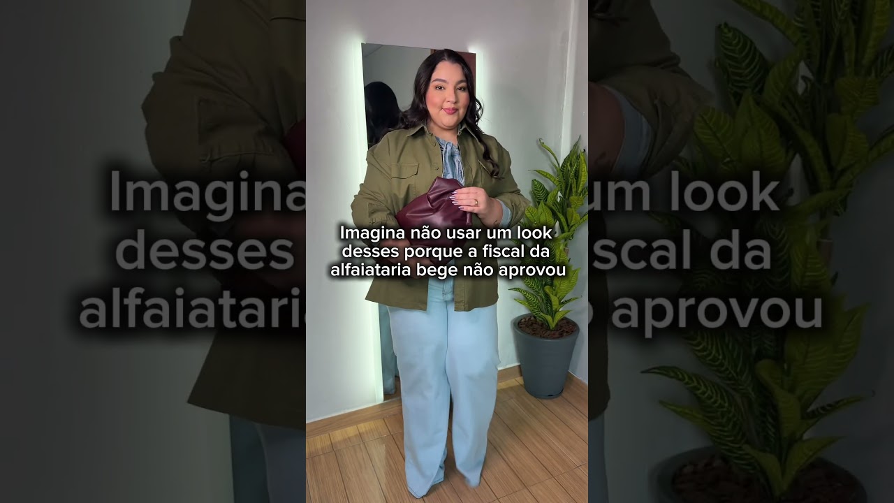 Look com uma combinação de cores que amo fazer