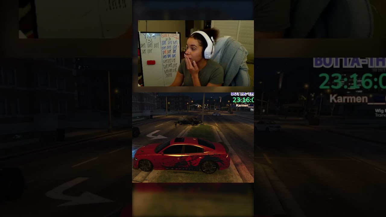 He crashed out cause of the car accident ! #amgbutter #FiveM #gta #gta5online #gtarp #Shorts #ytshor