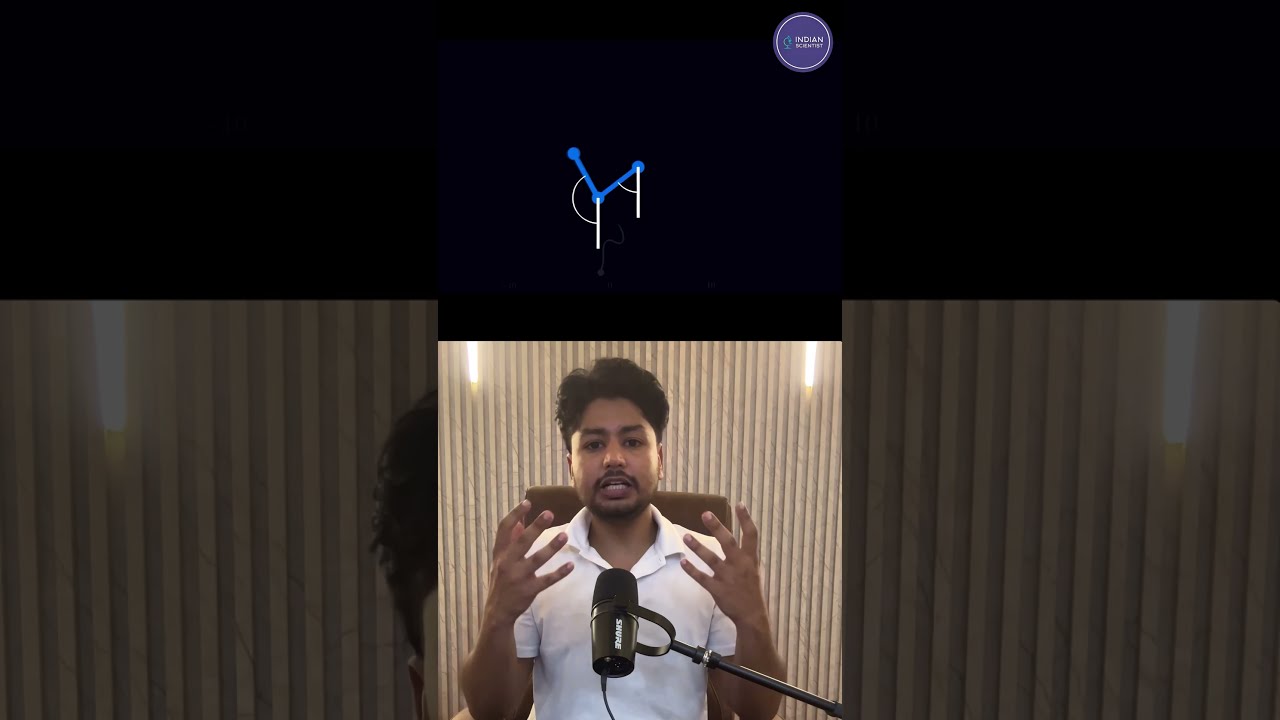 chaos of double pendulum  #facts #engineering #experiements
