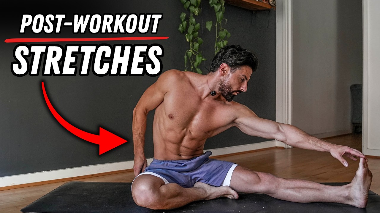 POST WORKOUT STRETCHING ROUTINE | Full Body Stretch & Recovery | Rowan Row