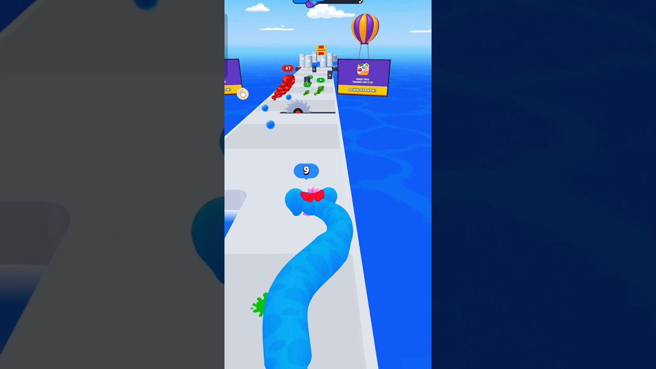 SNAKE RUN 3D GAME PART 290 #funny #gameplay #viral