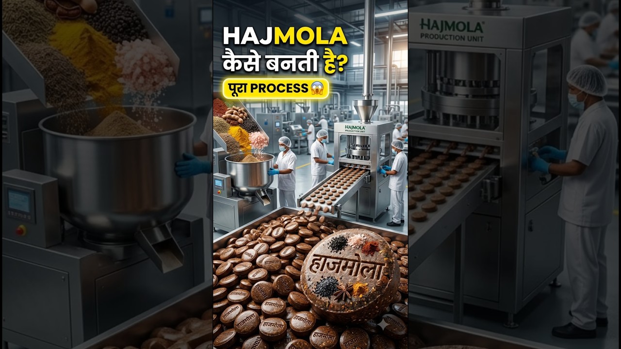 Hajmola कैसे बनती है? 😱 Factory के अंदर का पूरा Process