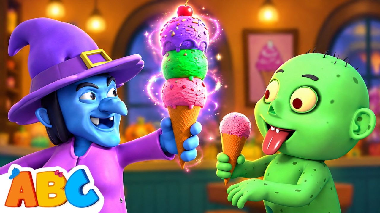 Baby Zombie Ice Cream Adventure🍦 | Spooky Halloween Songs | All Babies Channel