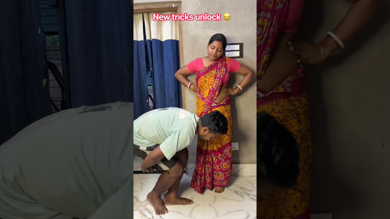 Mind Blowing 😎😂 couple’s funny challenge 🤪 #shorts #youtube #funny #kmofficial