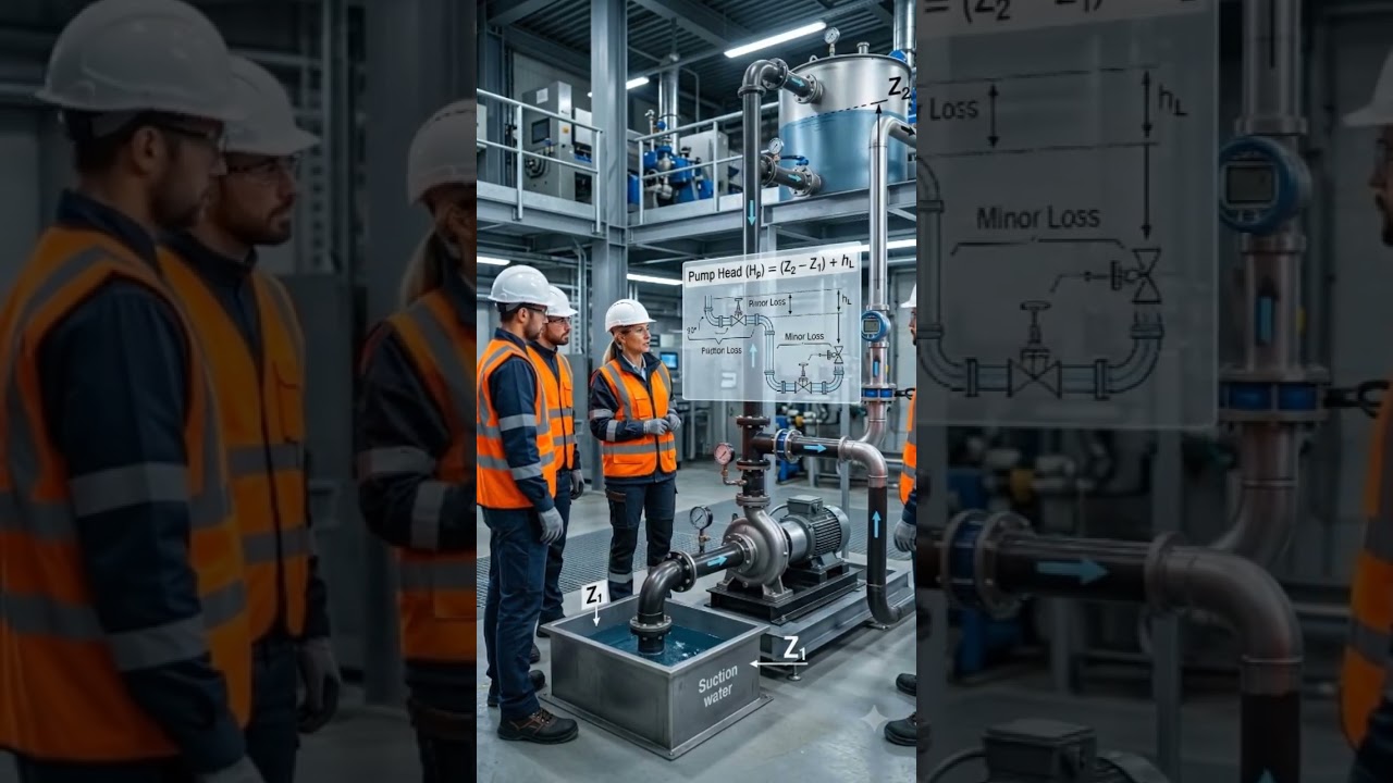 How to Calculate Pump Head | Complete Step-by-Step Guide #engineering #plumbingtime #electrical