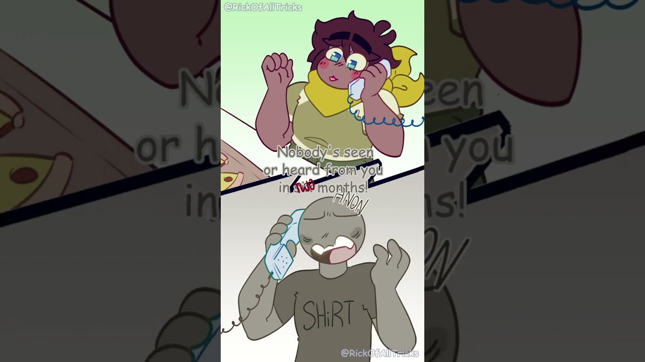 Aaaaaaaaaaand we're back!  #animation #doodle #art #rickofalltricks #funny #oc #doodle