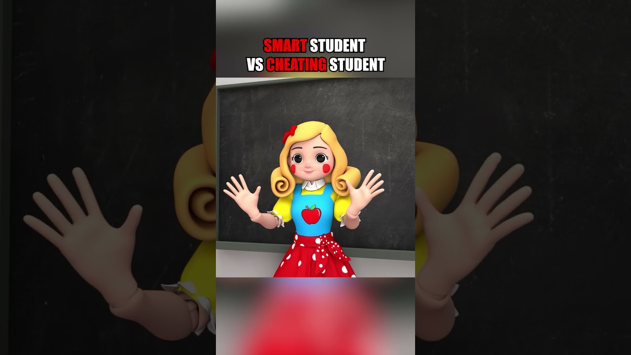 Smart Student Vs Cheating Student #roblox #animation