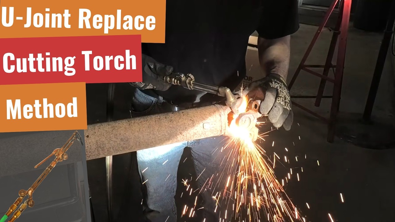 Replacing A Rusted F-150 U-Joint With A Cutting Torch
