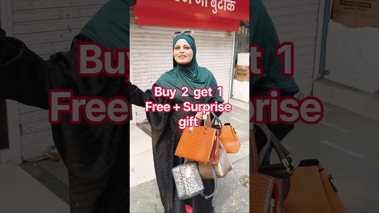 buy 2 + get 1 free bags offer @ ikonik 👜