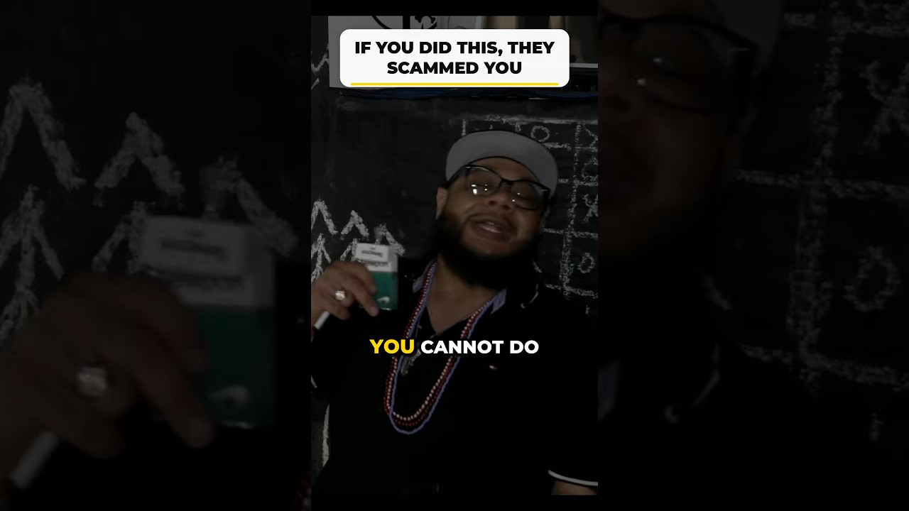 If You Did This, They Scammed You