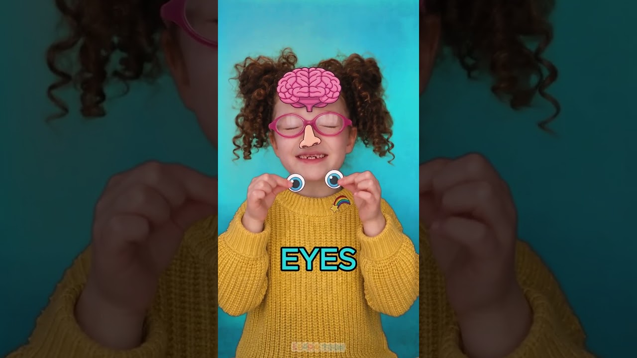 👁️ I REPEATED all the face parts! 👃 #Kids #Shorts