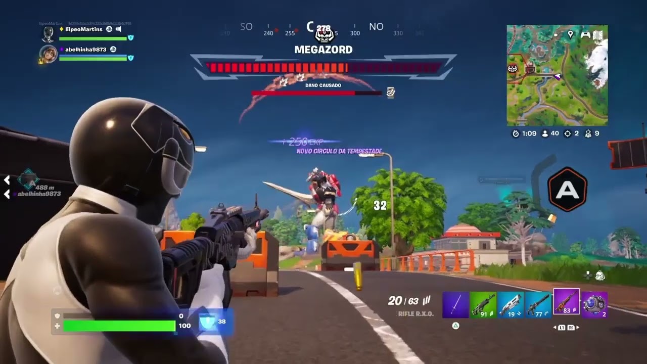 Fortnite - Victory Royale Duo contra Squad