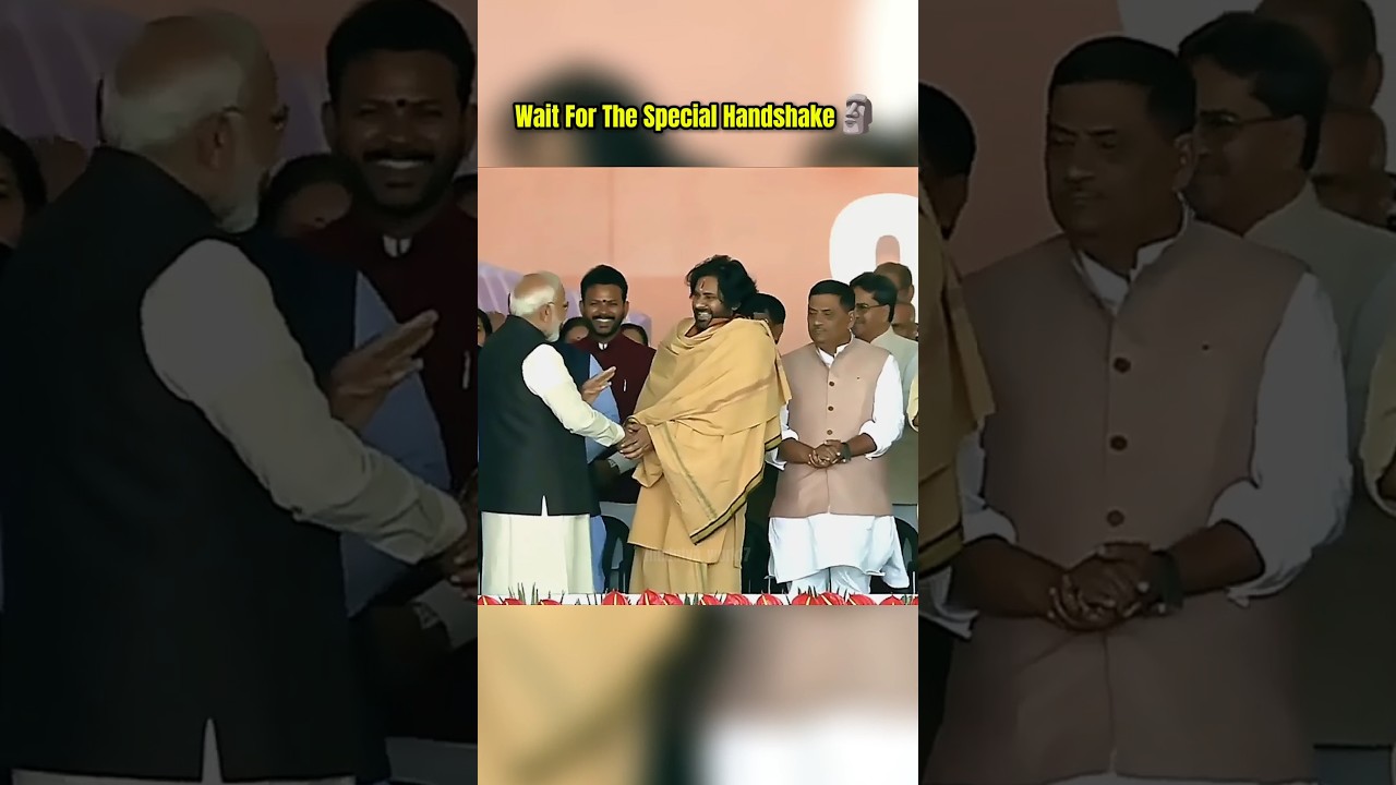 The OG Respect: Modi x Pawan Kalyan 🗿🔥 #aura #pawankalyan #modi
