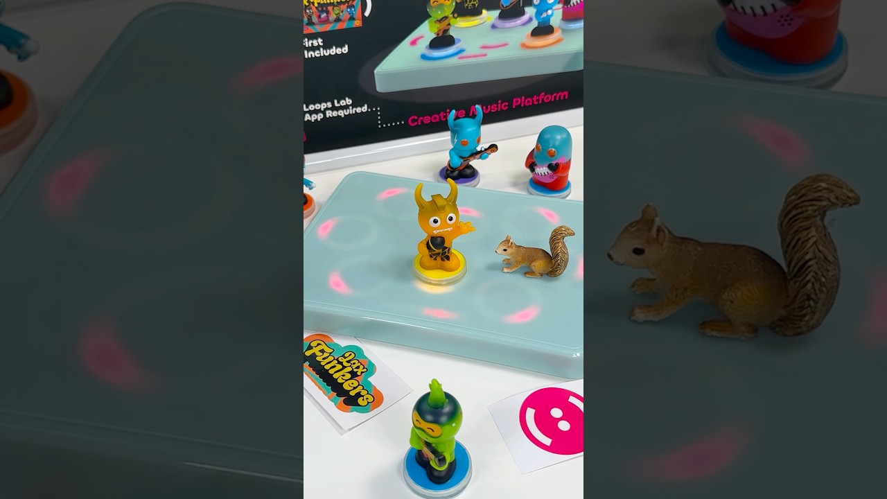 Loops Lab Starter Set 🎵 Squirrels the Music Best! #loopslab #shorts