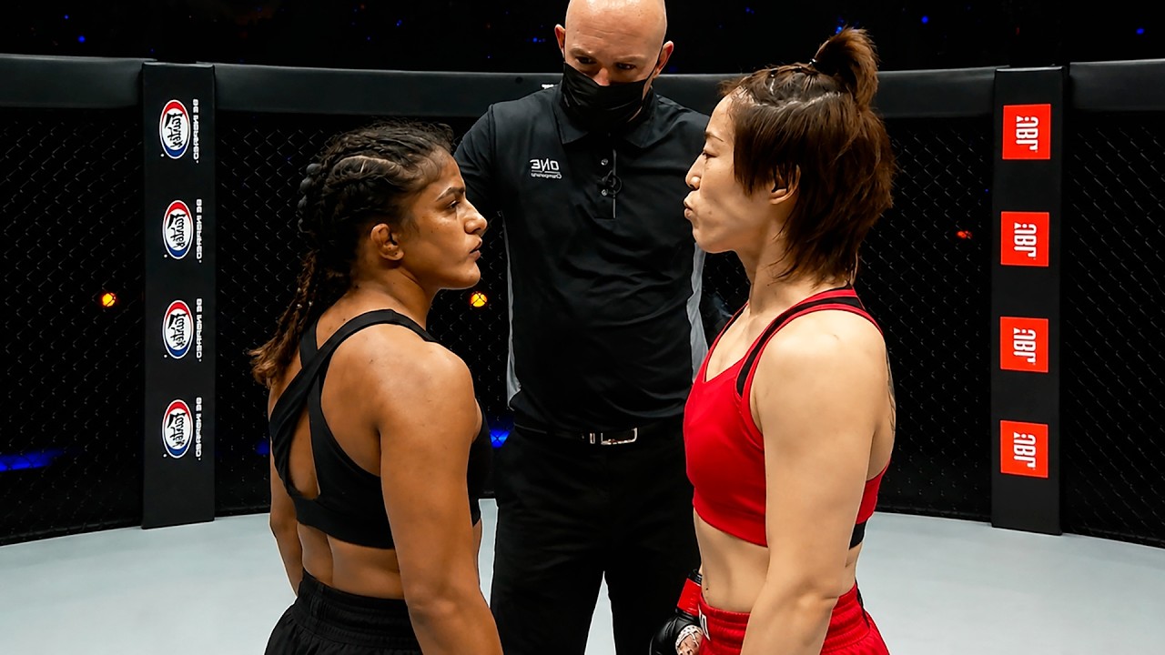 Ritu Phogat (India) vs Meng Bo (China) | MMA Fight, HD